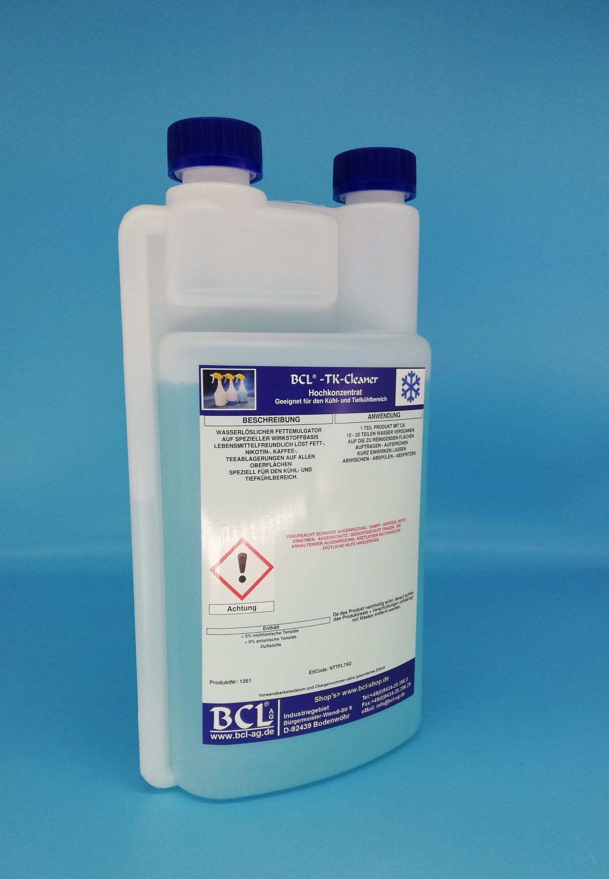 BCL®-TK-Cleaner  -1 Lt -Dosierflasche