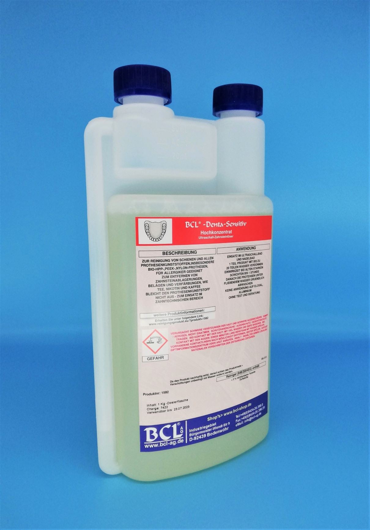 BCL®-Denta-Sensitiv -1 Kg -Dosierflasche