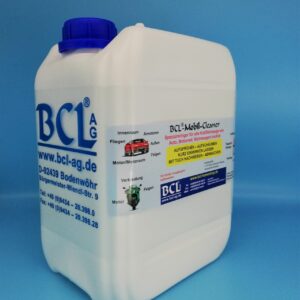 Der Fahrzeugreiniger Mobil-Cleaner-AZ im 5kg Kanister ist ein wasserlöslicher, umweltverträglicher Fahrzeugreiniger auf spezieller Wirkstoffbasis.Löst Bremsstaub-, Öl-, Ruß- und Umweltablagerungen und Insekten an Felgen, Motoren, auf Lackoberflächen, Windschutzscheiben, Kunststoffteilen, Innenverkleidungen, Stoff- u. Lederbezügen. Mobil-Cleaner-AZ ist auf allen Oberflächen und Materialien einsetbar.