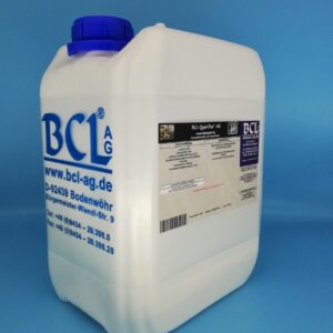 Gebrauchsfertig verdünnte Flächendesinfektion und Schnelldesinfektion BCL-Quat-Des®-AZ im 5Liter Kanister. Für die Desinfektion von allen abwaschbaren Oberflächen.Wirkt bakterizid, fungizid und Virus inaktivierend (behüllte Viren). BCL-Quat-Des®-AZ ist alkoholfrei, chlorfrei und geruchsarm und deshalb sehr schonend einsetzbar. Für alle Oberflächen und Bereiche der Klimatechnik und Lüftungstechnik geeignet.