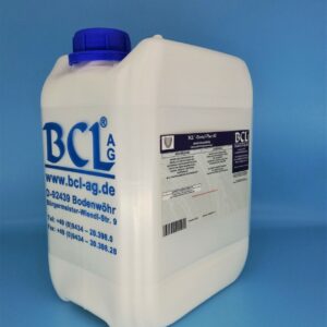 Gebrauchsfertig verdünnter Ultraschall-Polierpastenentferner BCL®-Dental-Plus-AZ im 5kg Kanister ist ein wasserlöslicher Reiniger auf spezieller Wirkstoffbasis.Zur Entfernung von Polierpastenresten, fetthaltigen Materialien, Verfärbungen, Teein, Koffein und Nikotin an Kronen, Brücken, und Prothesen, sowie Instrumenten im Ultraschallbad, Poliernadelbad und Tauchbad.