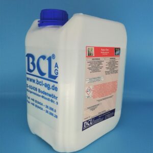 Sanitärreiniger Aqua-San im 5kg Kanister. Im gesamten Sanitärbereich verwendbar.Kein Angriff auf verchromten Armaturen. Mit pflegender Wirkung.