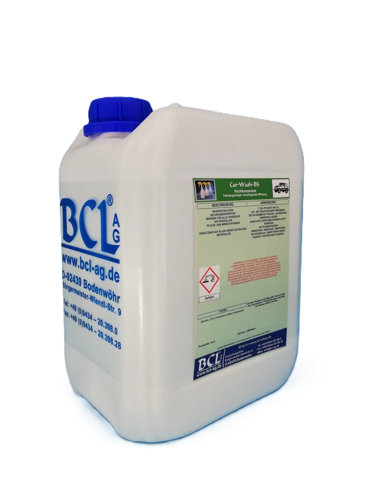 Fahrzeugreiniger Konzentrat für SB-Waschanlage und Hochdruckreiniger Car-Wash-BS