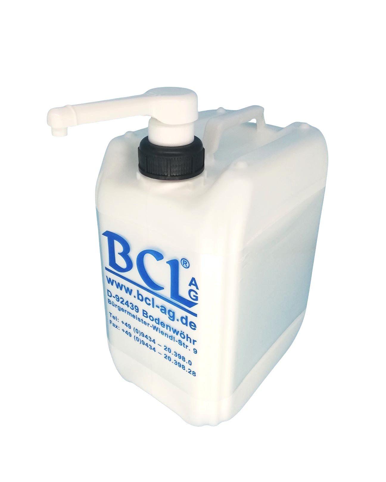 BCL Dosierpumpe für 5 L und 10 L Kanister – 30 ml Hub Kanisterpumpe zur sauberen Dosierung von Reinigungsmitteln und Desinfektionskonzentraten im gewerblichen Einsatz