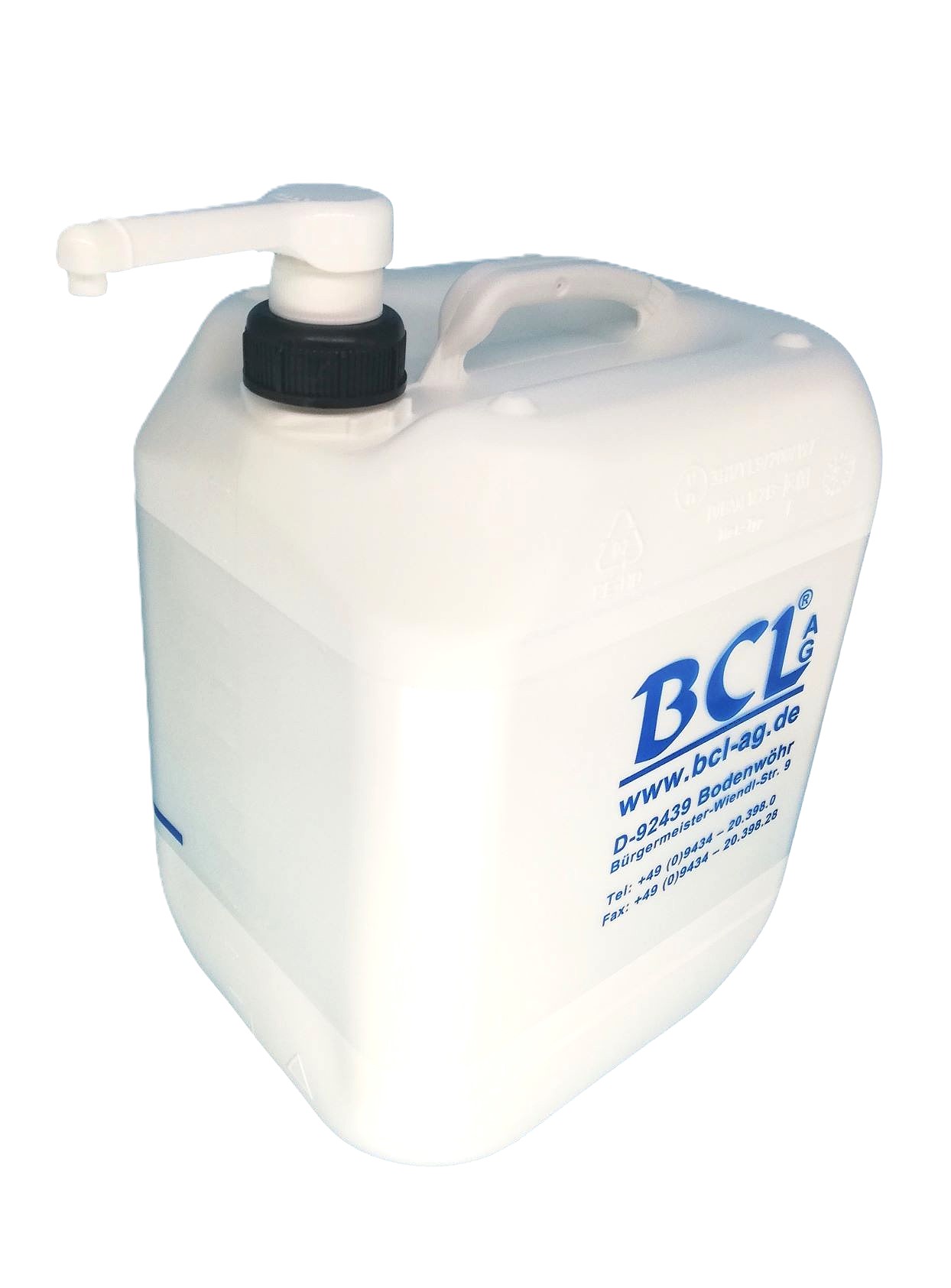 BCL Dosierpumpe für 5 L und 10 L Kanister – 30 ml Hub Kanisterpumpe zur sauberen Dosierung von Reinigungsmitteln und Desinfektionskonzentraten im gewerblichen Einsatz
