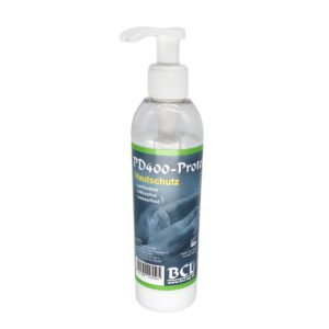 PD400-Protect Hautschutzgel – wasser- und seifenfeste, parfümfreie Hautschutzcreme für Industrie, Handwerk und Pflege zum Schutz vor Reizstoffen, Ölen, Chemikalien und häufigem Händewaschen