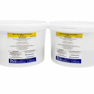 BCL®-Knetsilikon 90 extrahart 2x 5kg, additionsvernetzendes knetbares Zweikomponentensilikon mit wesentlich erhöhter Endhärte von > 90 Shore A nach 24 Stunden. Für den Dentalbereich.Anmischverhältnis der Komponenten A und B: 1:1. Sehr geringe Schrumpfung < 0,01%.